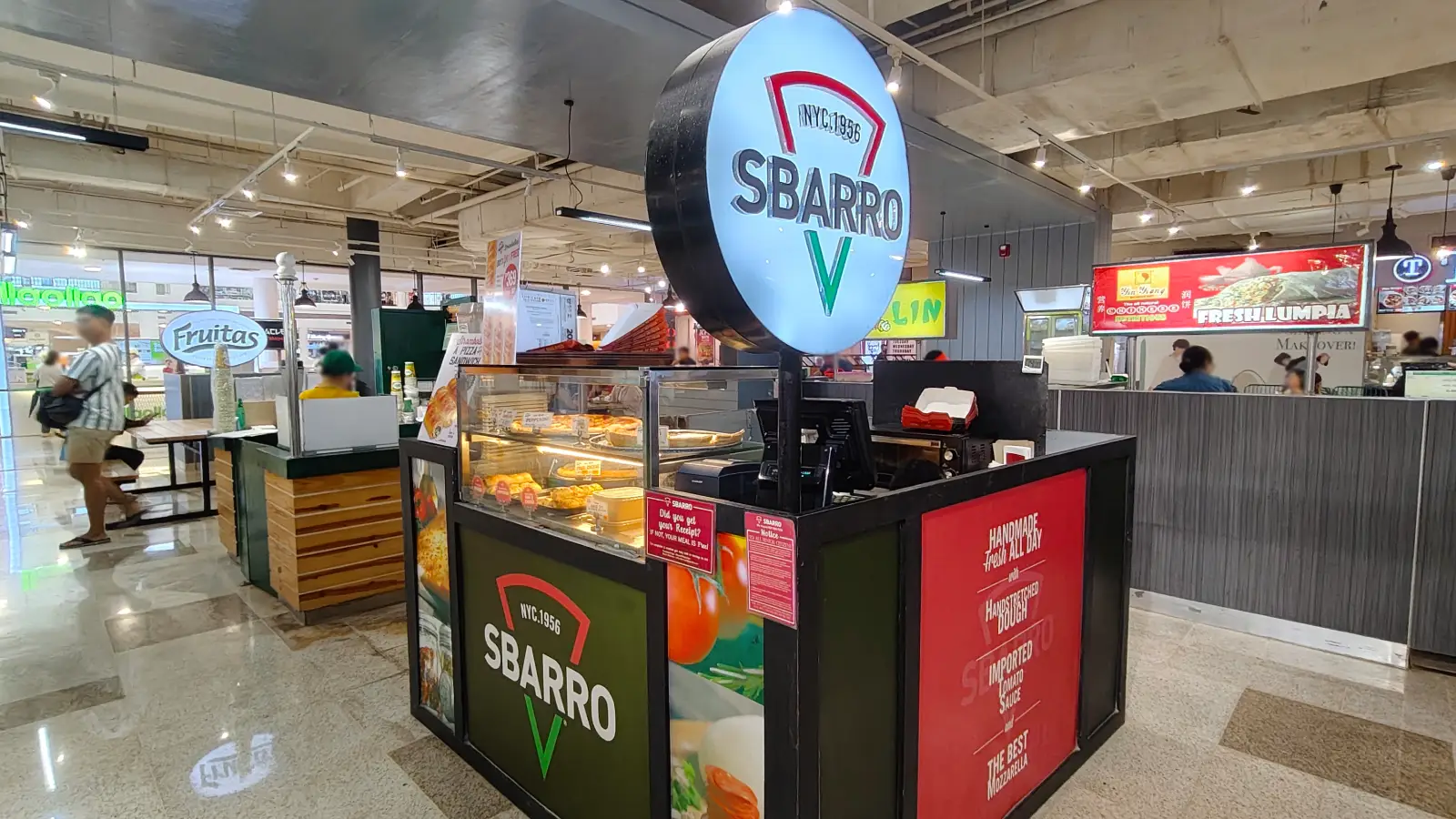 SBARRO KIOSK in Alabang Town Center
